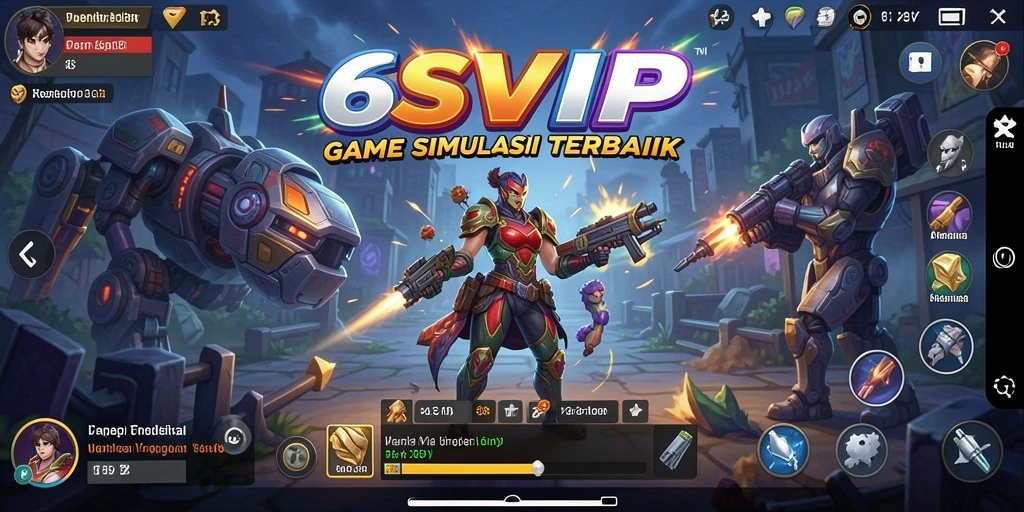 Screenshot dari gameplay 6SVIP yang menampilkan lingkungan virtual yang menarik.