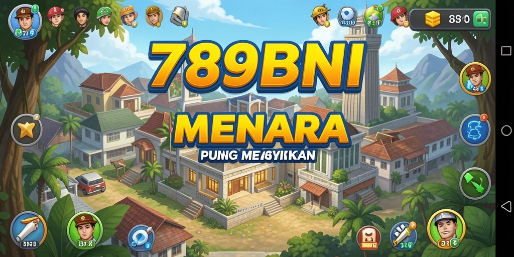 Screenshot gameplay menampilkan strategi pertahanan di 789BNI.
