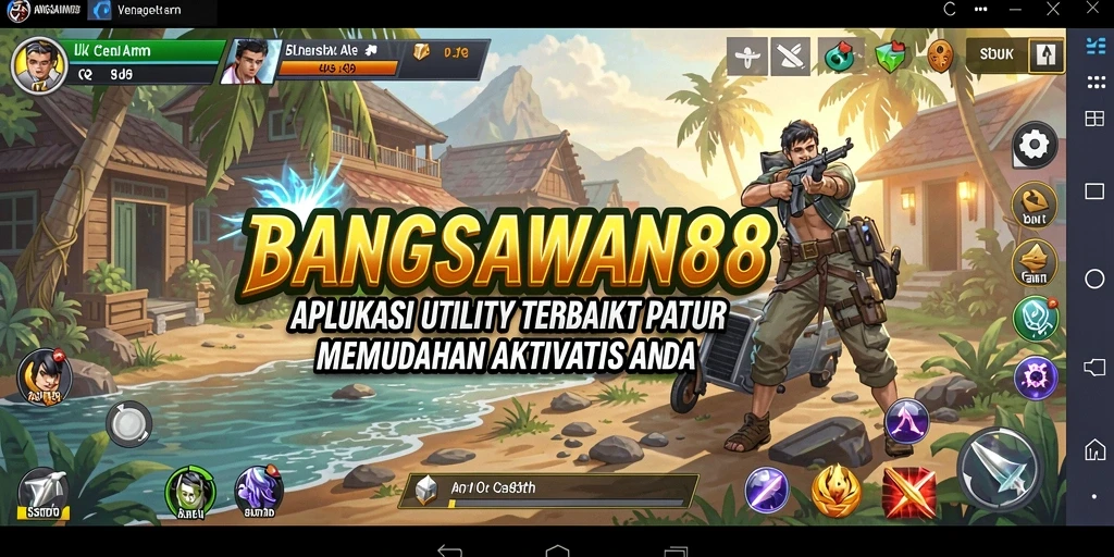 Tampilan aplikasi BANGSAWAN88 yang user-friendly dan fungsional.