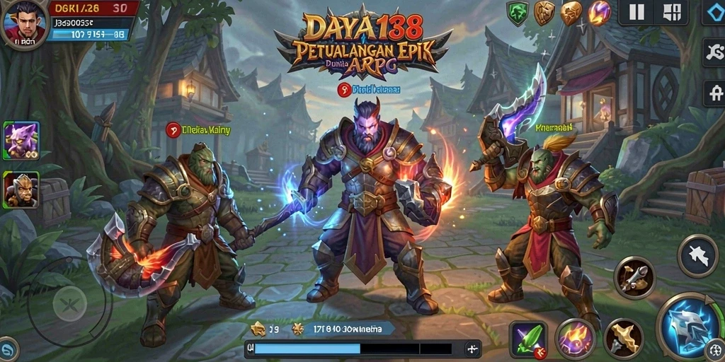 Tampilan utama gameplay DAYA138 yang seru dan menengangkan.