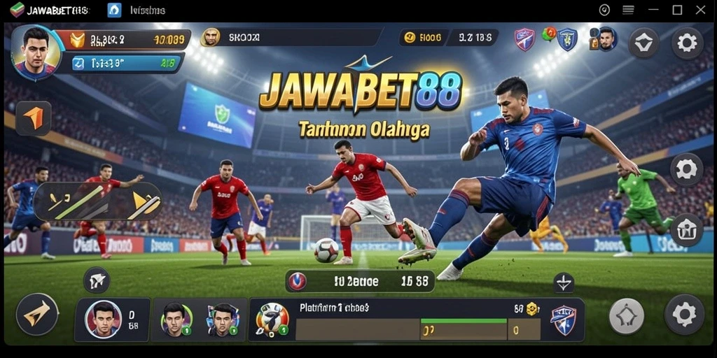 Tangkapan layar utama JAWABET88 menampilkan suasana taruhan yang dinamis.
