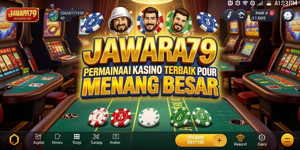 Tampilan gameplay JAWARA79 yang menarik dan mendebarkan.