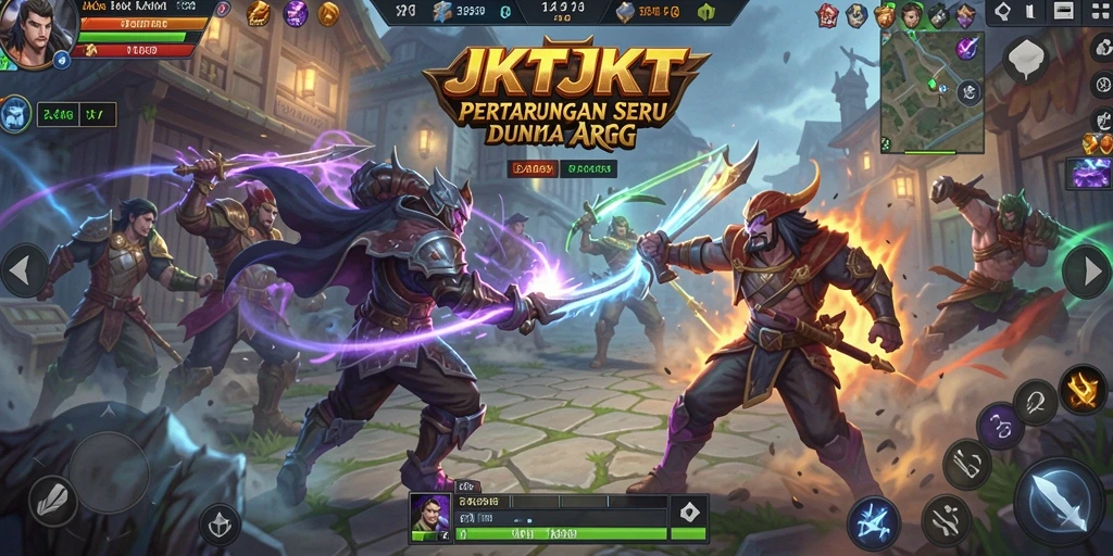 Tangkapan layar menampilkan pertarungan epik dalam <strong>JKTJKT</strong> yang memikat.