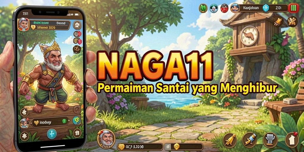 Tampilan gameplay NAGA11 yang mengasyikkan dan penuh warna.
