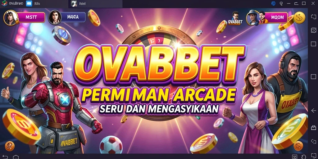 Tampilan gameplay OVABET yang penuh aksi dan tantangan.