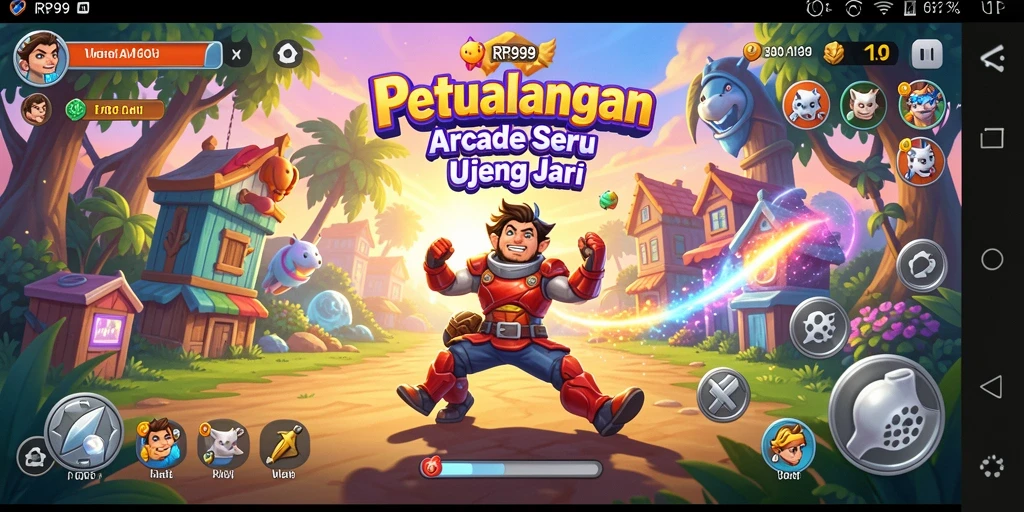 Gameplay seru RR999 dengan aksi arcade yang mendebarkan.