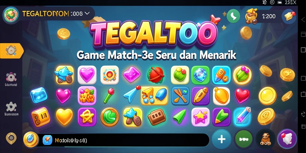 Tampilan gameplay seru TEGALTOTO dengan grafis menarik.