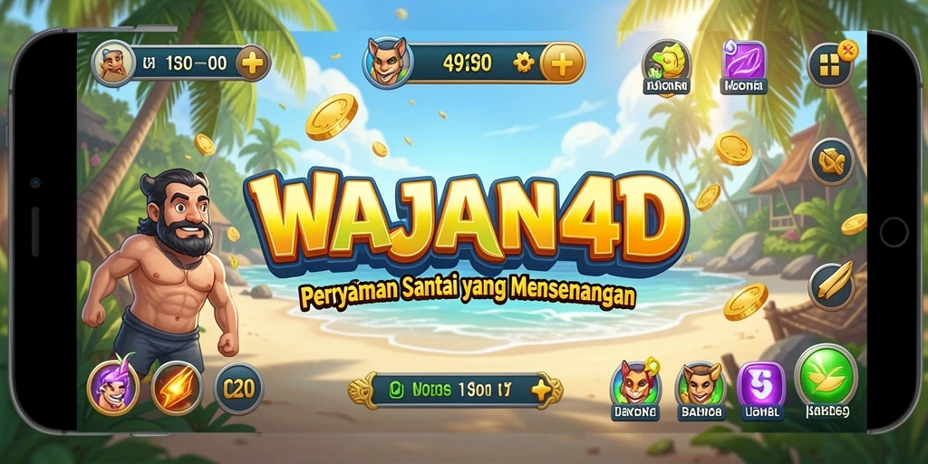 Tampilan gameplay WAJAN4D yang menarik dan mengasyikkan.